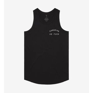 Canadian as F tank top